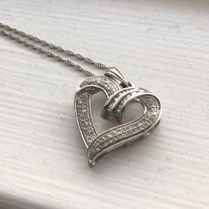 Zales heart pendant